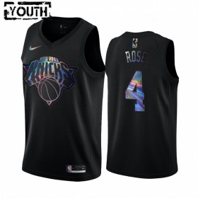Dres New York Knicks Derrick Rose 4 Iridescent HWC Collection Swingman - Dječji